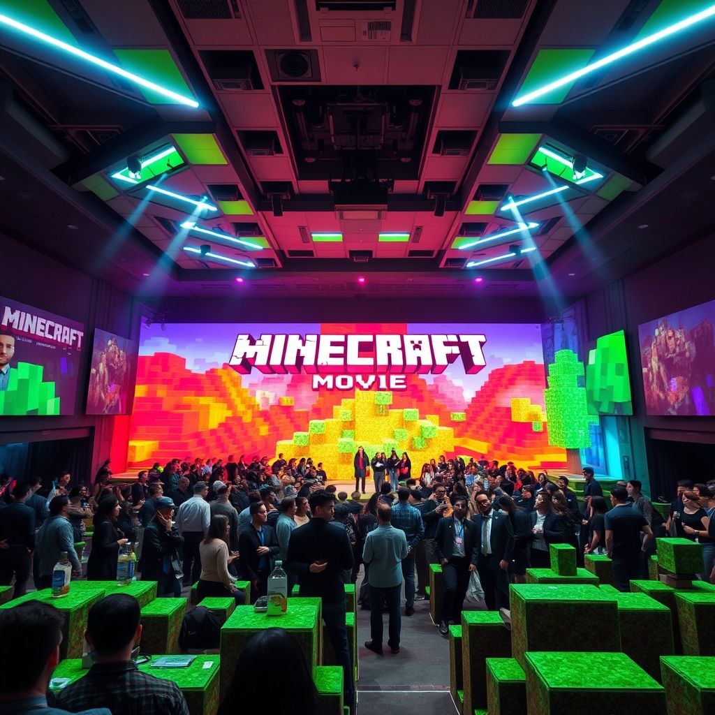 การเปิดตัว 'A Minecraft Movie' เปลี่ยนวงการ